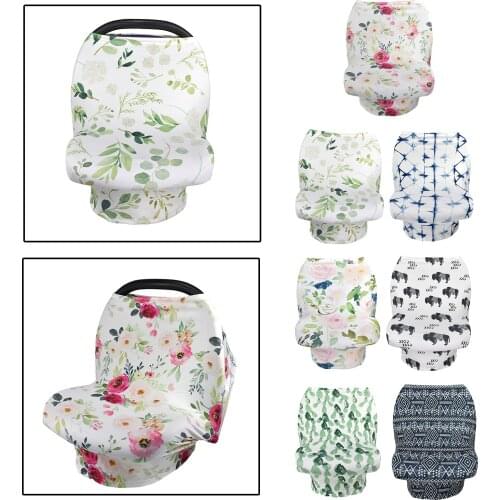 Breathable Stroller Cover Baby Carrier Canopy Breastfeeding Nursing Shawl