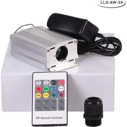 Factory small body 6W car projector starry sky fiber optical light engine