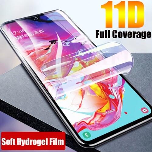 Soft full cover hydrogel film for samsung galaxy A90 A10 A20 A30 A40 A50 A50S A60 A70 A80 A20E phone creen protector smartphone
