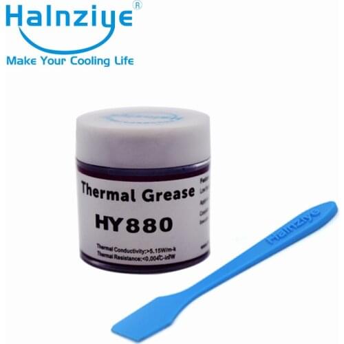 Halnziye nano silicone thermal conductive paste thermal grease thermal compound with thermal conductivity 5.15W/m-K Can 10g