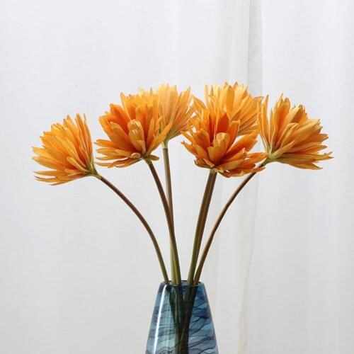 Simulation Flower Eco-friendly Fadeless Faux Silk Flower Wedding Fake Epiphyllum Fake Flower Decor for Home Office Wholesale