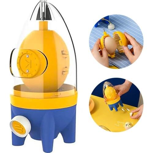 Simple and Fun Egg Maker with Pulling Rope Mix The Egg White and Egg Yolk Pull and Swing Egg Blender Manual Egg Puller Scrambler