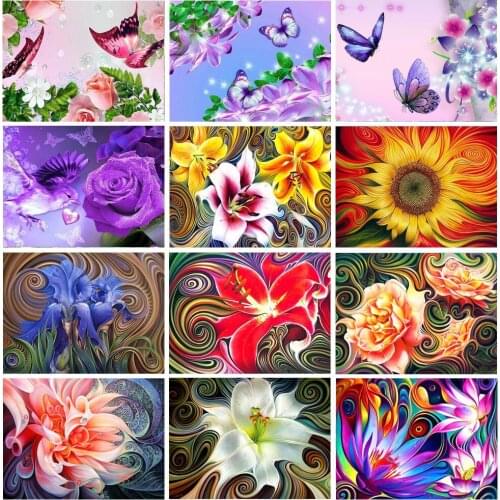 Full Drill Painting Diamond Embroidery Christmas Cross Stitch Wall Hanging Painting