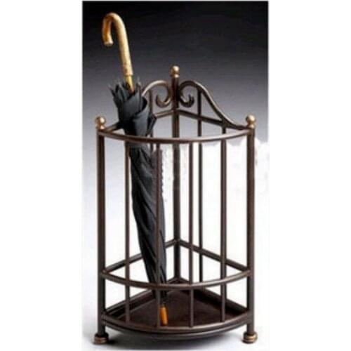 Retro creative metal Umbrella Holder Umbrella Stand Holder for Wrought Iron Home Simple Rack Barrel Storage WJ021510