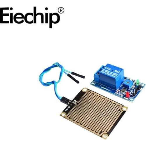 12V Snow Raindrops Detection Sensor Module Humidity For Arduino Relay Control Module Rain water sensor Rain Weather Module