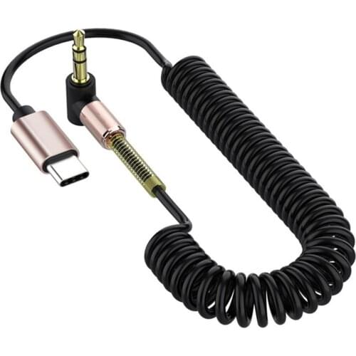 Headphones Adapter USB C to 3.5mm Type C 3.5 Jack AUX Audio Cable for Car USB-C Phone Speaker Type-C Adapter