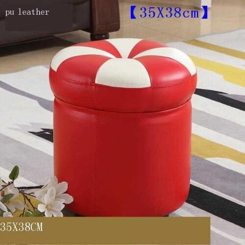 Pouffe Kid Nordic Furniture Vanity Pufy Do Siedzenia Banquinho Storage Stool Small Change Shoes Ottoman Taburete Sgabello Chair
