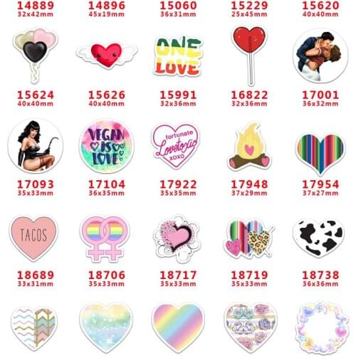 10 pcs Valentines Day Resin Flatback for Hair Bows Planar Resin Crafts Custom Resin for DIY Phone Decorations PR14889