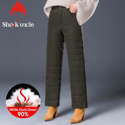Shook uncle Women's Wide Trousers