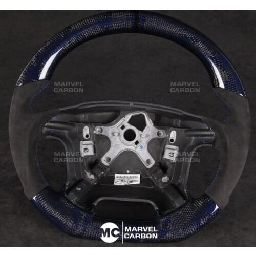 100% REAL CARBON FIBER STEERING WHEEL COMPATIBLE WITH Volvo