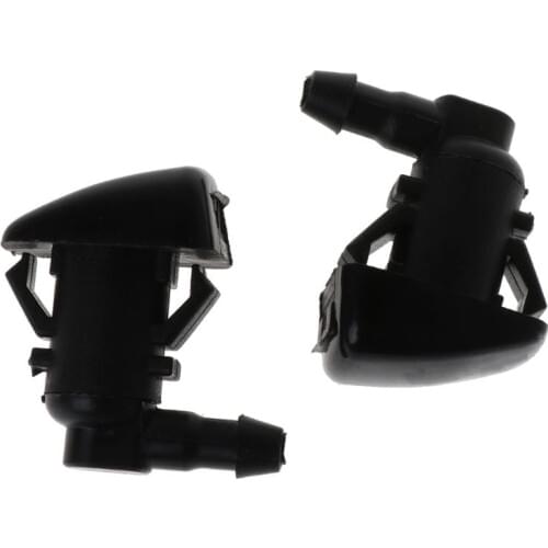 2 Pcs Car Windshield Wiper Spray Jet Washer Nozzle For Ford for Focus 2008 2009 2010 2011 8S4Z17603AA