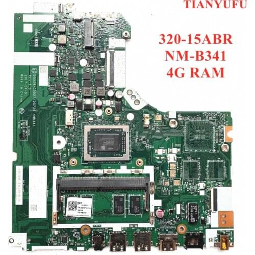 For lenovo Ideapad 320-15ABR Laptop motherboard 5B20P11116 with A12-9720P CPU + 4G RAM NMB 341 NM-B341 100% fully tested