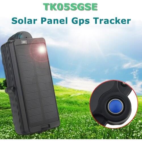 GPS TK05SGSE 3G WCDMA GPS Tracker Solar Panel Magnetic Waterproof 5000mAh Drop-alert GPS tracker for Car bus truck Cargo Trailer