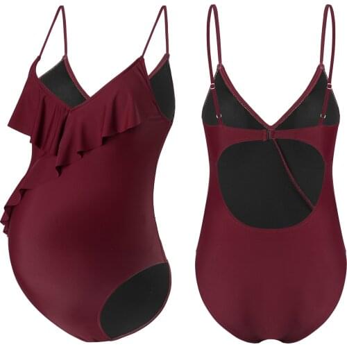 Maternity Swimsuit Women Tankinis Bikinis for Pregnant Swimwear 2021 Summer Beachwear Bathing Suit Pregnancy Swimwear Bodysuit