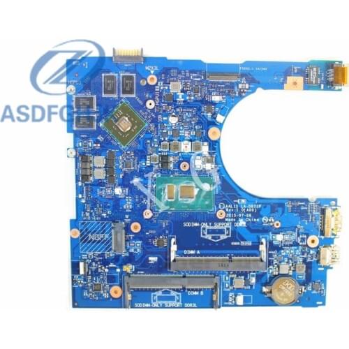 LA-D071P Motherboard for Dell for Inspiron 5759 Laptop Motherboard F1J0W 0F1J0W CN-0F1J0W i7-6500U DDR3L 100% Test OK