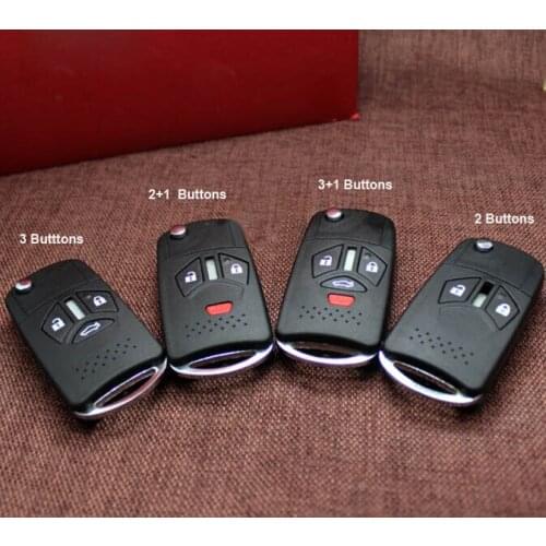 Modified Folding Flip Remote Key Shell For Mitsubishi Grandis Outlander Car Key Blanks Case