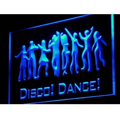 I881 Disco Dance DJ Neon Light LED Light Signs On/Off Switch 20+ Colors 5 Sizes