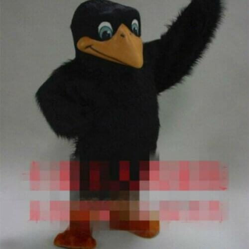 New Christmas Carnival Performance Costume Halloween Black Crow Cosplay Set Birthday Party Adult Use Advertising Parade Mascot