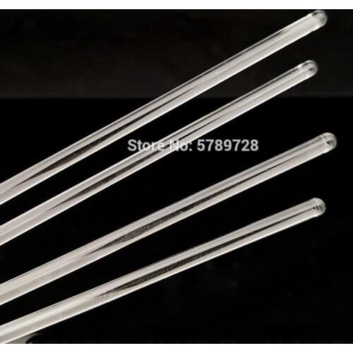 10pcs/5pcs glass stirring rod transparent Lab stirring stick muddler glass stirrer for scientific experiment