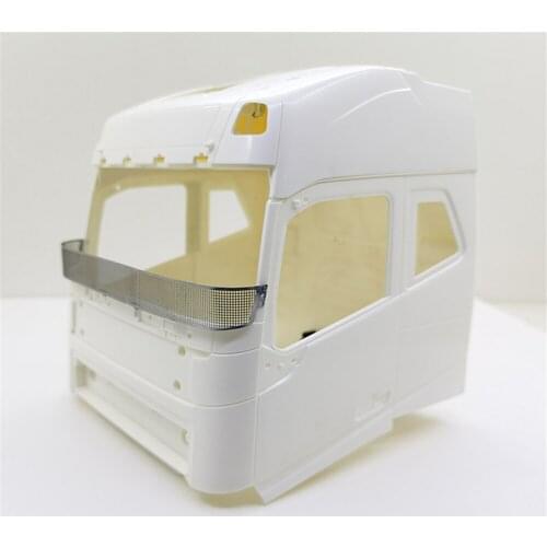 Front Metal Grille Car Head Protective Net Guard For Tamiya Truck 1/14 Volvo 56360 56362