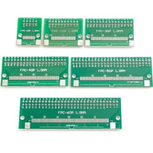 0.5mm FPC/FFC To 2.54mm FPC/FFC SMT PCB Converter Board Welding With Connector B85C