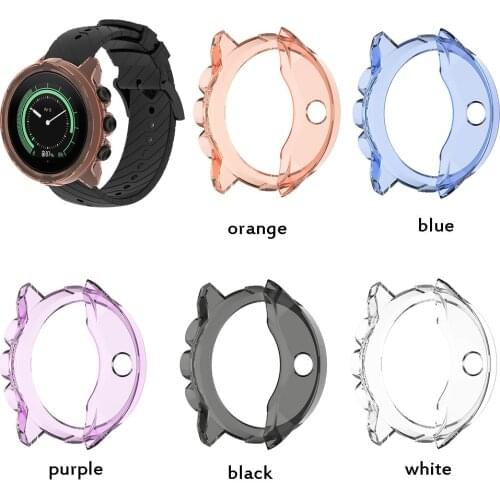 Clear TPU Frame Protector Watch Case Cover Shell for Suunto9 For Suunto 9 Baro Spartan Sport Wrist Hr-Baro