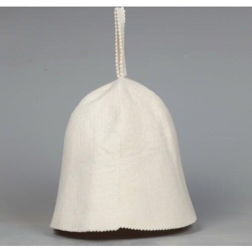 Sauna Hat Anti Heat Heat Protection Free Size Bath House Steam Room Unisex