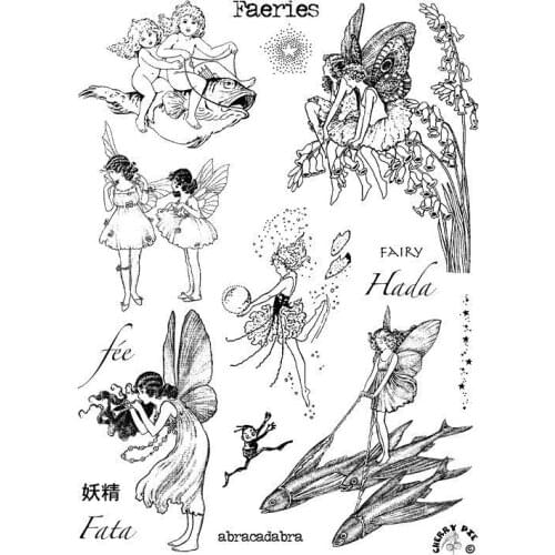 Goblin Clear Stamps Scrapbook Paper Craft Clear stamp scrapbooking X0301