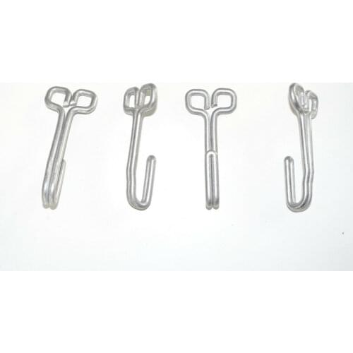 WWII WW2 German Tunic Belt Hooks (4 pcs)
