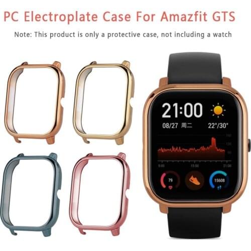 Protective Case for Amazfit GTS Plastic Frame Bumper Cover for Xiaomi Huami Amazfit GTS Smart Watch Bracelet Hard PC Protector