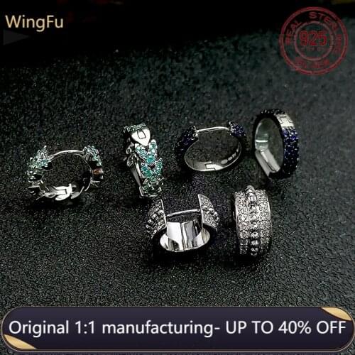 S925 sterling silver lake blue silver wheat earrings fashion women luxury brand monaco jewelry gift