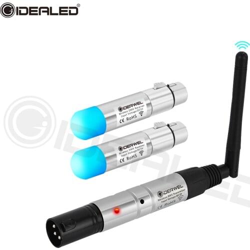 2.4G Wireless DMX512 Transmitter To Control Dfi DJ Wireless Receiver for LED Stage Lighting Effect Light Control