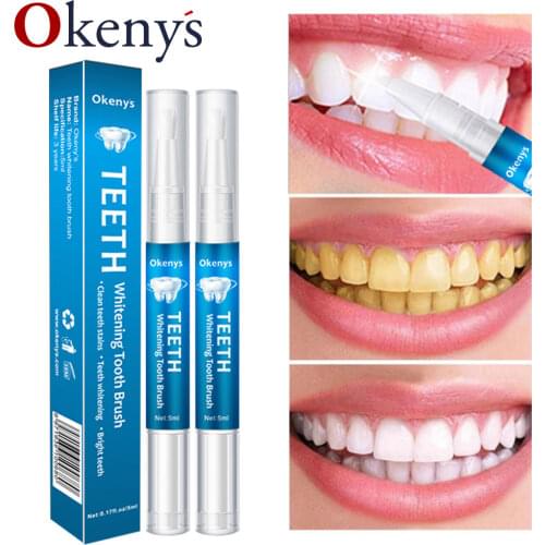 5ml Teeth Whitening Pen Tooth Gel Whitener Bleach Remove Stains Oral Hygiene Instant Smile Teeth Whitening Kit Cleaning Serum