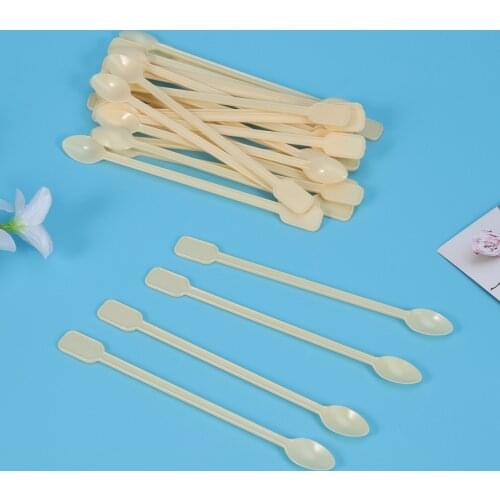 500 Pcs Disposable Coffee Spoons Food Grade Tea Spoon Stir Swizzle Sticks for Kitchen Dining Room