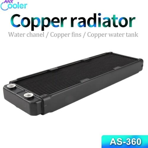 240mm Aluminum Computer Radiator Water Cooling Cooler For CPU Heatsink Exchanger CPU Heat Sink For Laptop Desktop