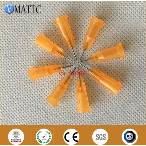 Free Shipping 100Pcs 23G 1/4 Inch Luer Lock Glue Dispensing Dispenser Needle