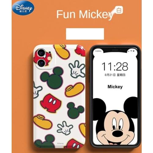 Disney Cute Phone Case for IPhone11promax Phone Cover for IPhone11/xr/xs/x/xsmax Cartoon Mickey Phone Cover zz0503-2
