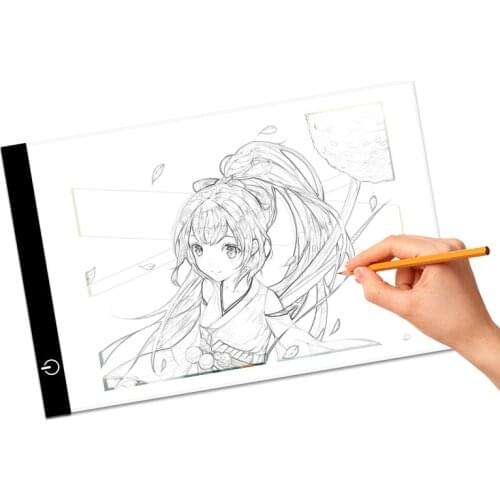 3 Level Dimmable Led Drawing Copy Pad Board for Baby Toys A5 Size Painting Educational Toys Creativity for Children