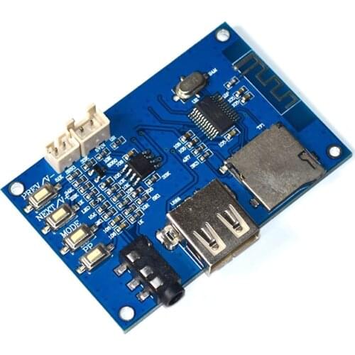 KYYSLB DC5V Amplifier Decoder Board TF Card USB Bluetooth Decoder Board Support MP3 WMA WAV FLAC Lossless Decoding Preamp Output