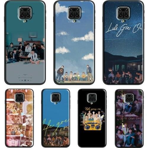 Life Goes On For Xiaomi Redmi Note 10 7 8 9 Pro Note 8T 9S Soft Case For Redmi 9T 9A 9C K40 Pro Cover