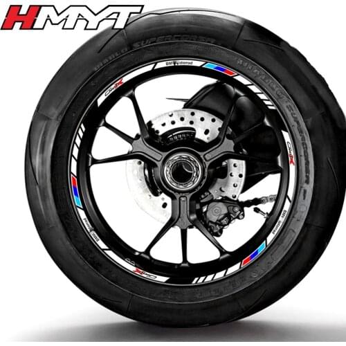 Apply to BM-W c400x motorcycle modified wheel hub sticker waterproof reflective wheel rim Decal personalized wheel Decal