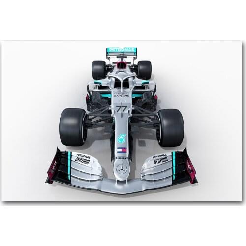 Wall Art Canvas Painting AMG F1 Racing Car Poster Prints Modern Aesthetic Room Decor Picture