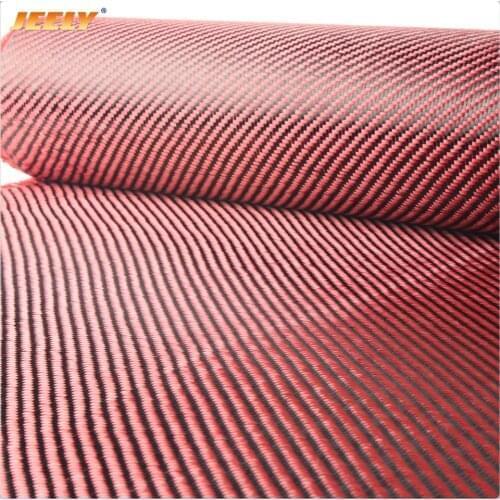 NEW 200g/m2 Aramid 1500D Carbon 3K Fiber Hybrid Woven Fabric Aramid Carbon Yarn 2/2 Twill Weave Cloth 1m width