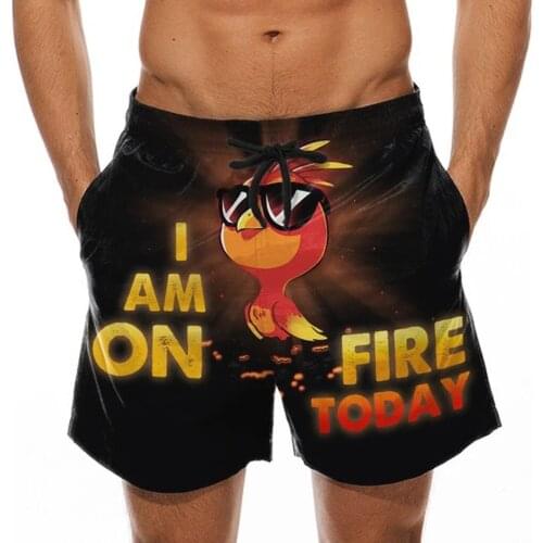 Summer casual shorts Mens shorts 2021 Hot Sale Fashion Trendy Brand 3D Printing Polyester Quick-Drying cool Surfing Beach Pants