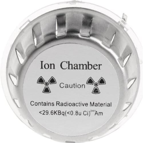 Ion Chamber Metal Geiger Fire Alarm Security System Source Smoke Detector Sensor