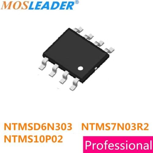 SOP8 100PCS NTMSD6N303 NTMS7N03R2 NTMS10P02