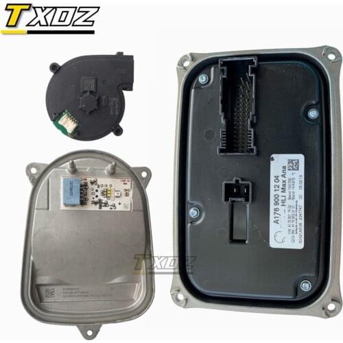 Original For Mercedes A Class W176 LED Headlights Control Module Unit Daytime Running Light DRL A1769066600 Fan 1016.005.0000