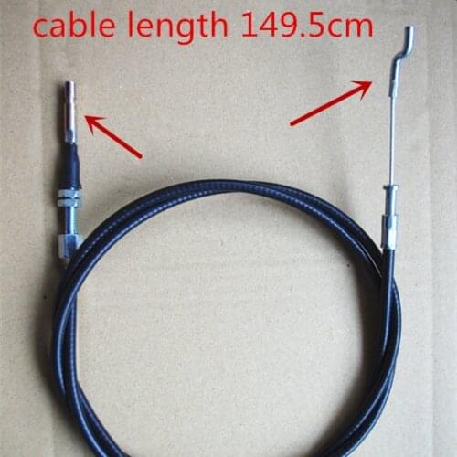 Throttle cable 149.5cm for Honda GXV160 5.5HP vertical shaft HR*196 216 DL196 SUPOW SP196 lawn mower carburetor accelerator line