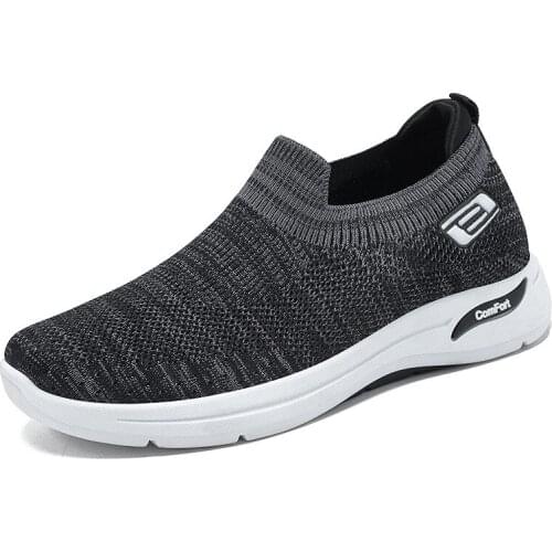 YSHUNIJ Shoes Mens Spring 2021 New Mens Bean Shoes Shoes A Pedal Soft Bottom Casual Shoes Men