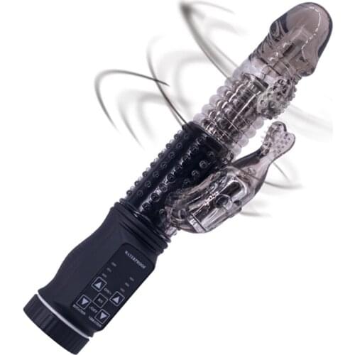 Utinta Leptura 12 Modes G-spot Vibrating & Rotation Body Massager Vibrator, Female Sex Toys Audlt Products